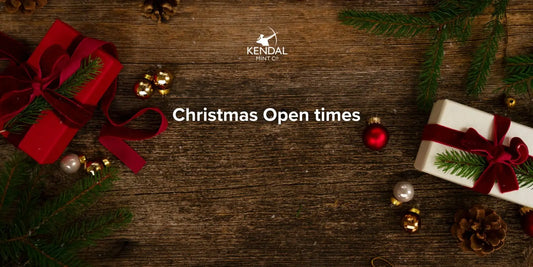 Christmas Deliveries and Open Times at Kendal Mint Co 2023