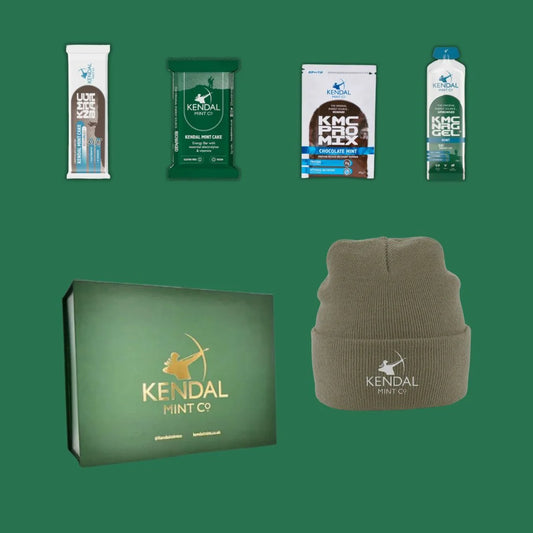 Kendal Mint Co® Magnetic Gift Box - Green & Gold