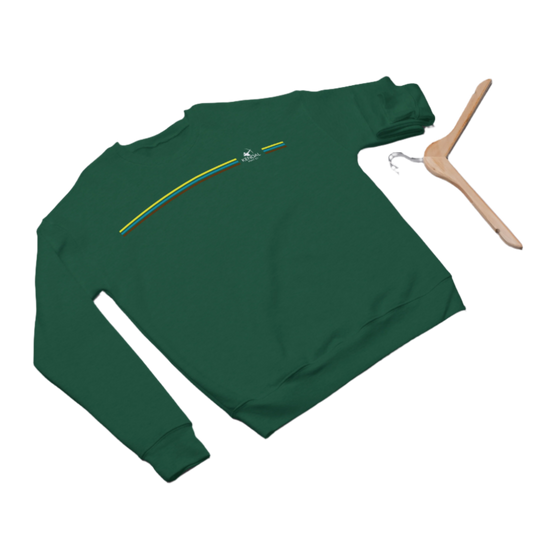 Kendal Mint Co Sweater Green Flat Lay