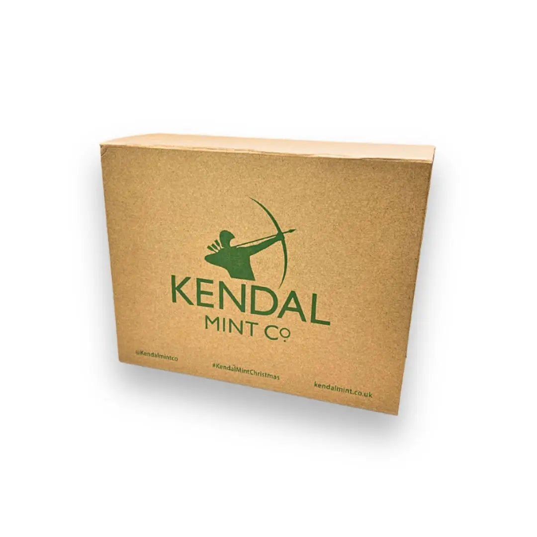 Kendal Mint Cake Kerstcadeaudoos | voor buitenshuis