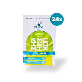 KMC ISO MIX Isotonische Flüssigkeitszufuhr Zitrone-Minze | +Elektrolyte | Vegan & Glutenfrei | 24 x 37 g