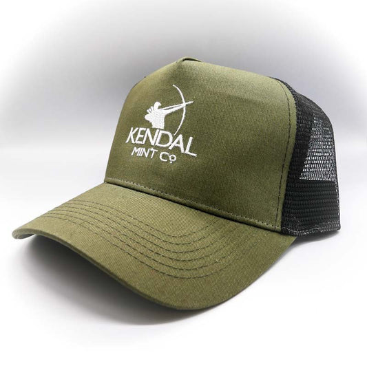 Aero Cap - Racing Green & Matte Black - Cap - Kendal Mint Co® -