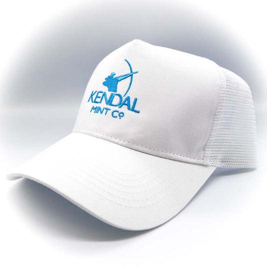 Aero Cap - White & Mint Blue - Cap - Kendal Mint Co® -
