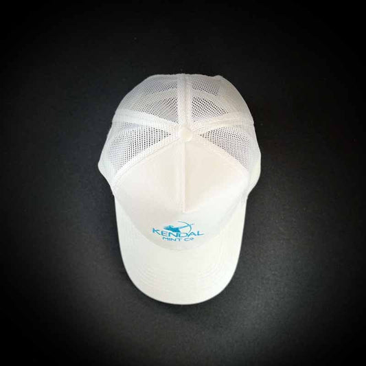 Aero Cap - White & Mint Blue - Cap - Kendal Mint Co® -