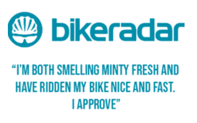5 star review from bikeradar for kendal mint co