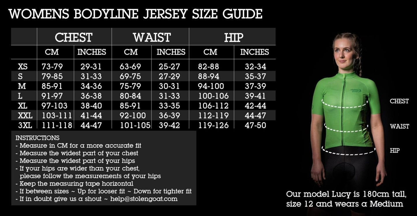 Kendal Mint Co® X Stolen Goat Bodyline Cycling Jersey - Women's (2021) - Cycling Jersey - Kendal Mint Co® - XS