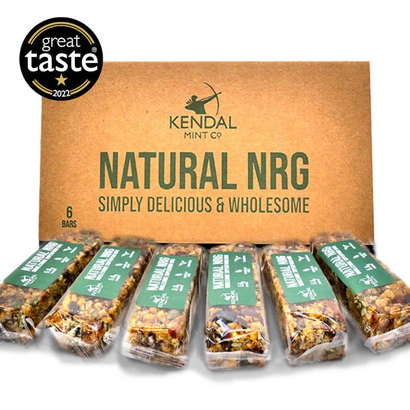 Natural NRG: Wholesome Superfood Energy Bar - KMC Natural NRG BAR - Kendal Mint Co® - 6 x 70g