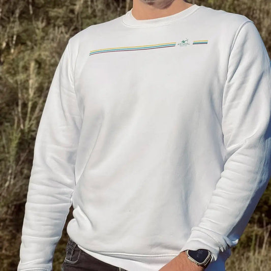 Sweat Organic Cotton White - Stanley/Stella - Kendal Mint Co® - White