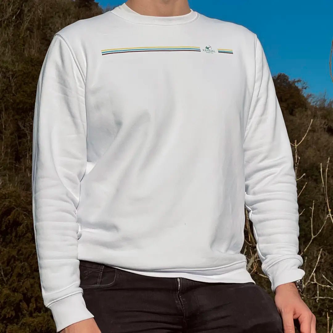 Sweat Organic Cotton White - Stanley/Stella - Kendal Mint Co® - White