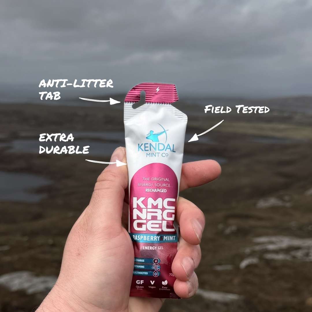 Kendal Mint Co® Announces New Anti-Litter Tab and Tougher Packaging for KMC NRG Gels