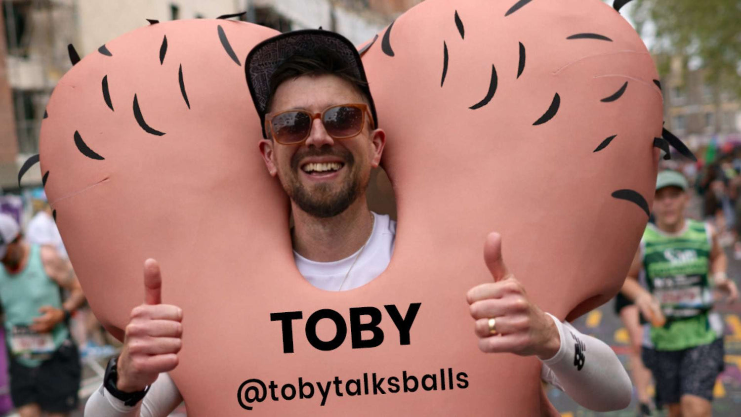 I’m Running the London Marathon... in a Giant Pair of Balls