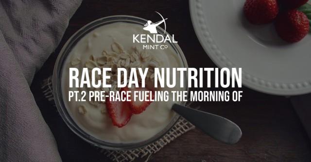 Race Nutrition Pt.2 - Pre-race Fueling the morning of