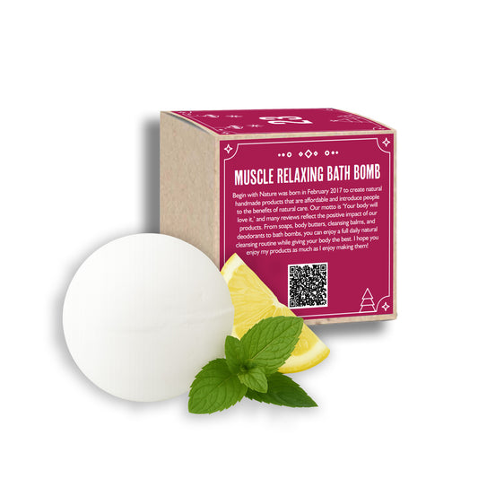 Kendal Mint Bath Bomb (by Begin With Nature)