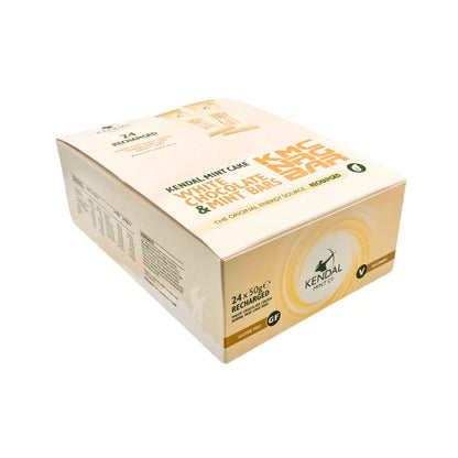 KMC NRG BAR: Kendal Mint Cake met witte chocoladecoating 50g (exclusief)