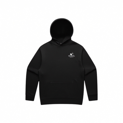 Oversize-Hoodie, lässig geschnitten | Schwarz