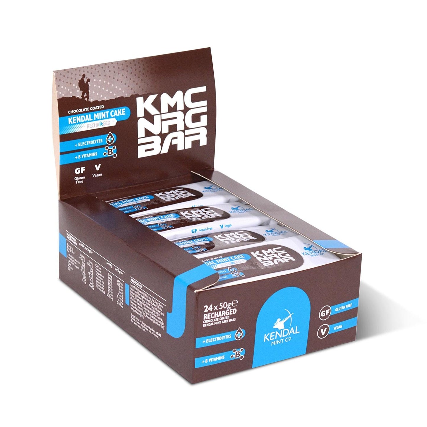 KMC NRG BAR Chocolate Coated Kendal Mint Cake Recharged (Clearance)