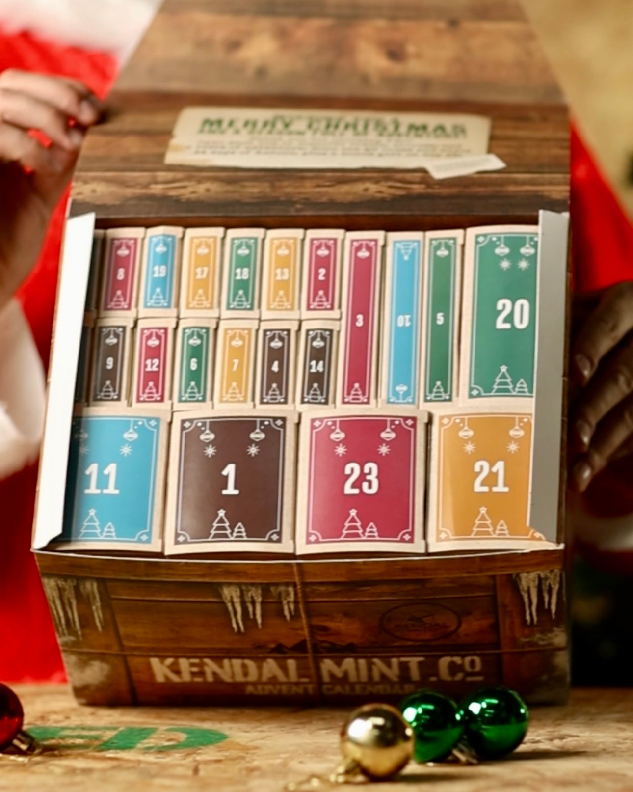 Kendal Mint Co Advent Calendar 2025 – 24‑day sports nutrition & gifts