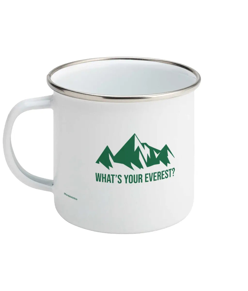 Emaille-Becher Mein Everest