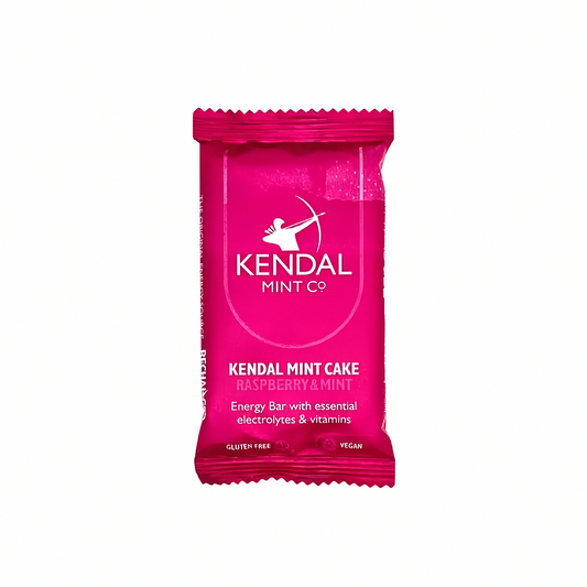 KMC NRG BAR Kendal Mint Cake Pocket Energy Bar - Raspberry & Mint