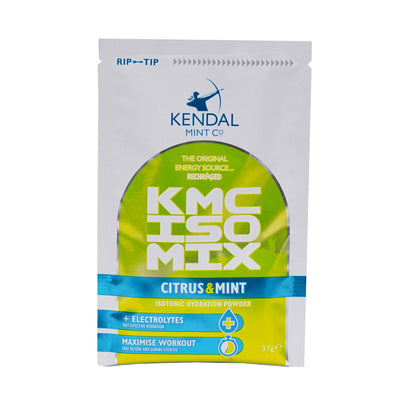 KMC ISO MIX Isotonische Flüssigkeitszufuhr | +Elektrolyte | Vegan und glutenfrei | 6 x 37 g