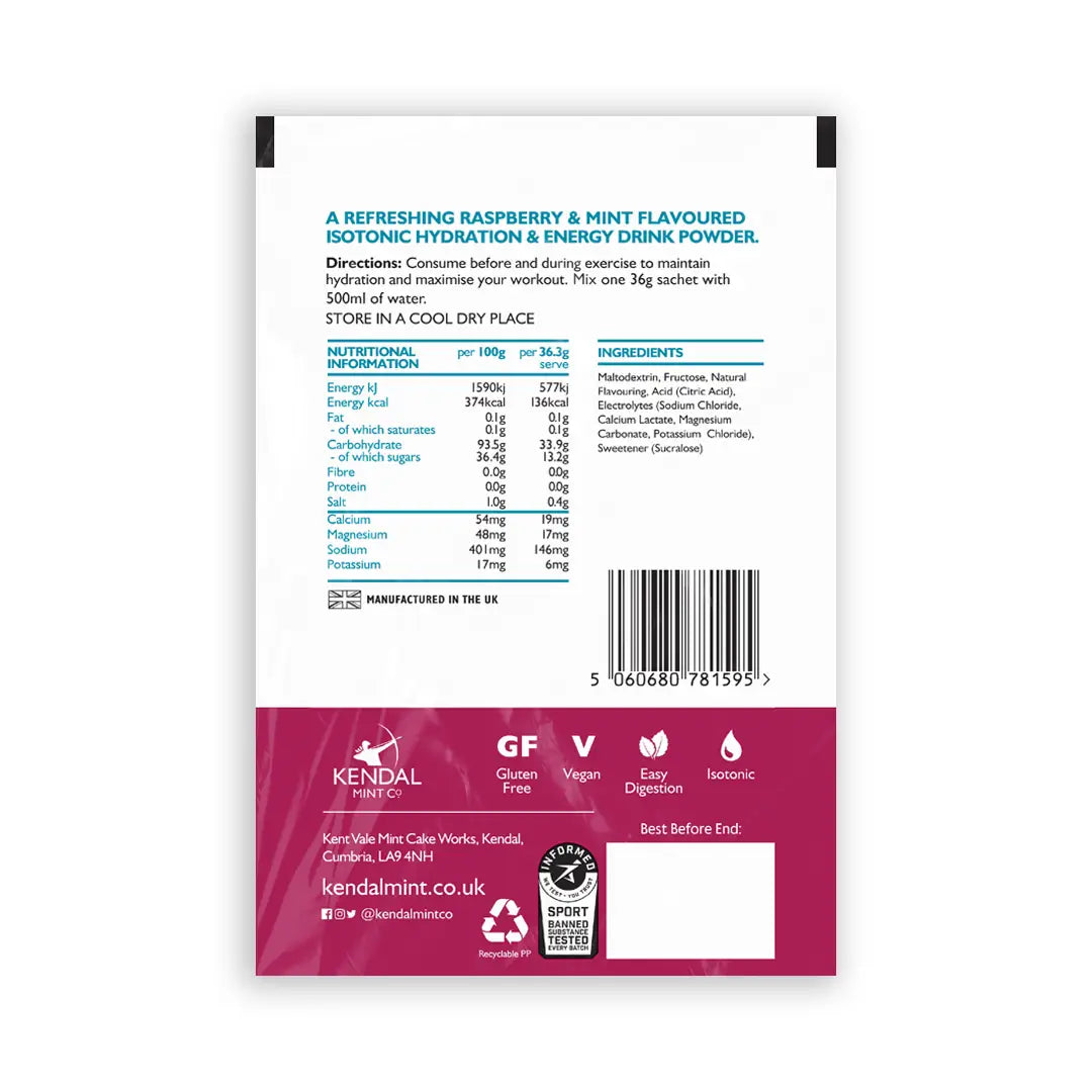 KMC ISO MIX Isotone hydratatie | +Elektrolyten | Veganistisch en glutenvrij