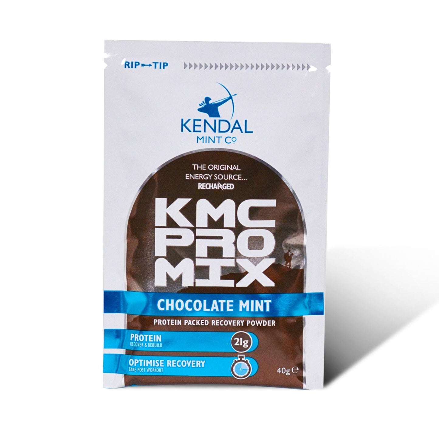 KMC PRO MIX Molkenprotein-Regenerationspulver | Schokoladen-Minz-Geschmack (Ausverkauf)