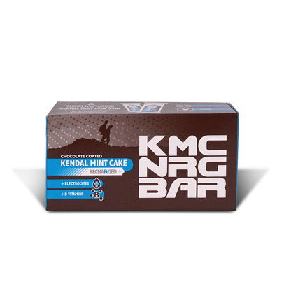 KMC NRG BAR Met chocolade bedekte Kendal Mint Cake Recharged