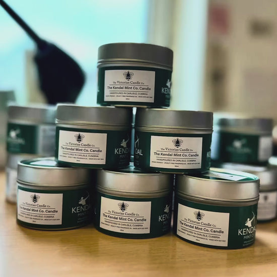 How the kendal mint co scented candle is made