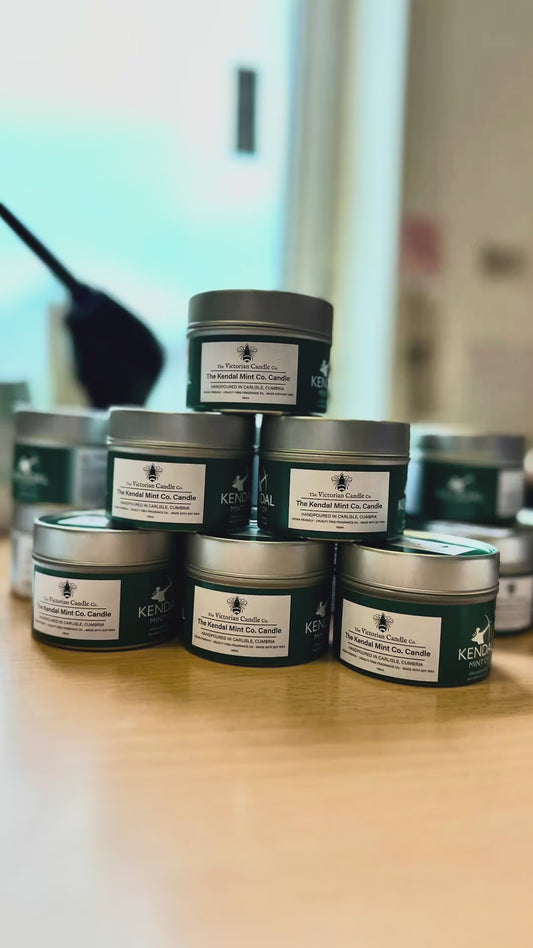 How the kendal mint co scented candle is made