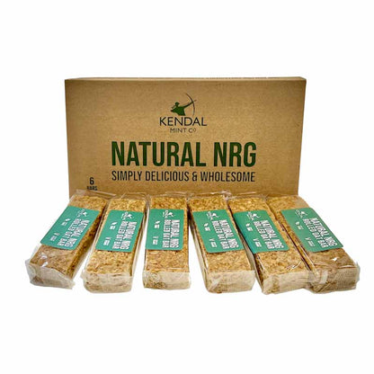 Natural NRG: Rolled Oat Flapjack Energy Bar (Vegan)