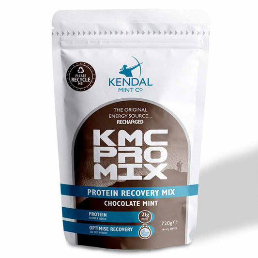 KMC PRO MIX Whey Protein Recovery Chocolade Muntsmaak 