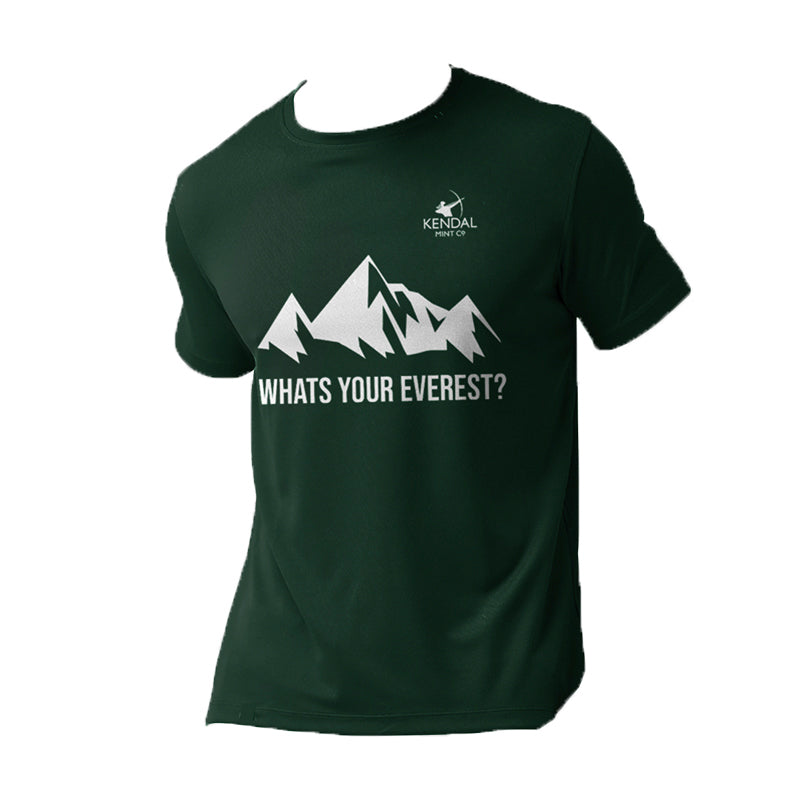 Superzacht T-shirt #MyEverest Duurzaam geproduceerd biologisch katoen